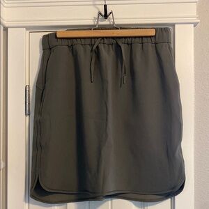 lululemon athletica Gray Midi Skirt